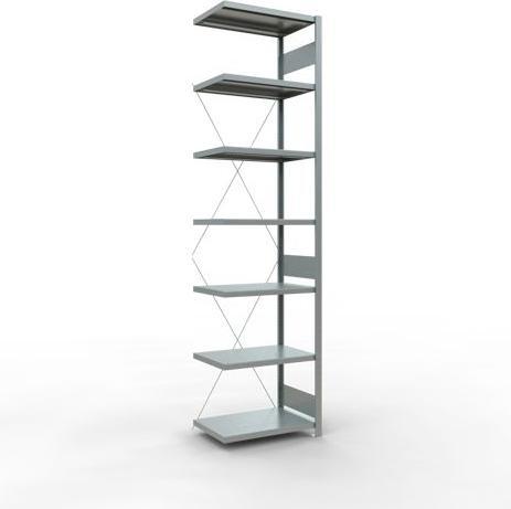 Produktbild Schulte Lagertechnik Stecksystem Anbauregal MULTIplus250 mit Kreuzstrebe