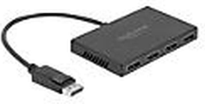 Produktbild Delock DisplayPort 1.4 Splitter 1 x DisplayPort in zu 4 x DisplayPort out (10.50 cm)