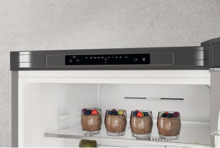 Image du produit Whirlpool W7X 83A OX Réfrigérateur-congélateur en pose libre 335 L D Acier inoxydable (335 l)