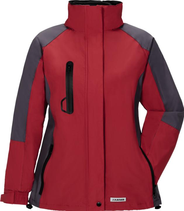 Immagine prodotto Planam Giacca antipioggia da esterno Shape donna rosso grigio taglia XXL (XXL)