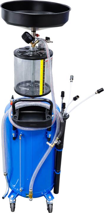Actual product image BGS Vidangeur pneumatique d'huile avec récupérateur d'huile usée | 80 l