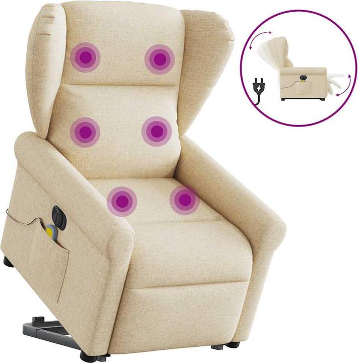 Image du produit vidaXL Massagesessel mit Aufstehhilfe
