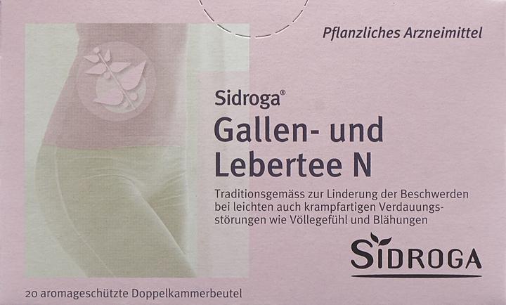 Image du produit Sidroga Thé Bile & Foie, sachets (87 g)