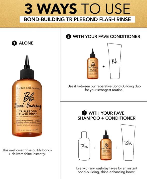 Produktbild Bumble and bumble Bb. Bond-Building - Triplebond Flash Rinse (250 ml)
