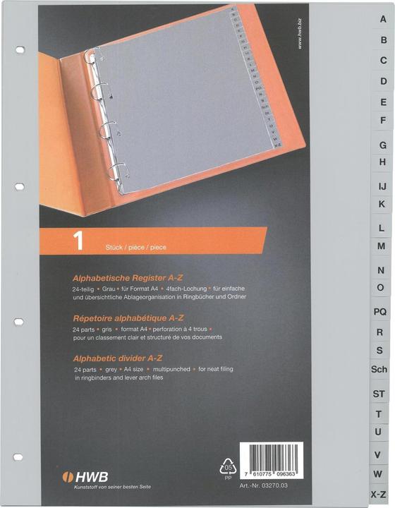 Actual product image Hwb Register