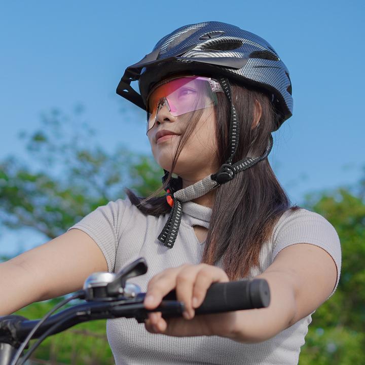 Produktbild Rockbros Fahrradbrille (Transparent Purple, Transparent Purple)