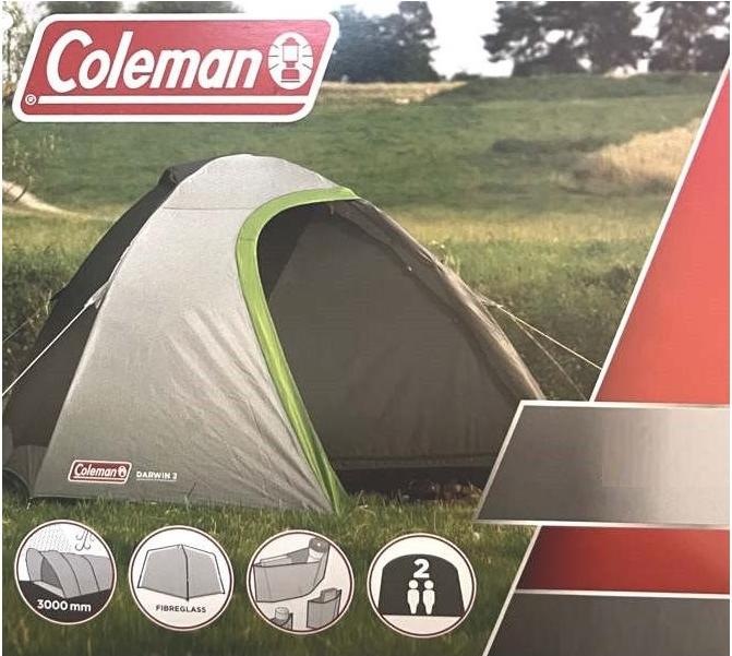 Immagine prodotto Coleman Darwin 2 (Tenda a cupola, 2.80 kg, 2 persone)