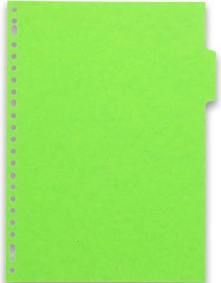Image du produit Oxford Intercalaires en carton, vierges, DIN A4, couleur, 6 pièces