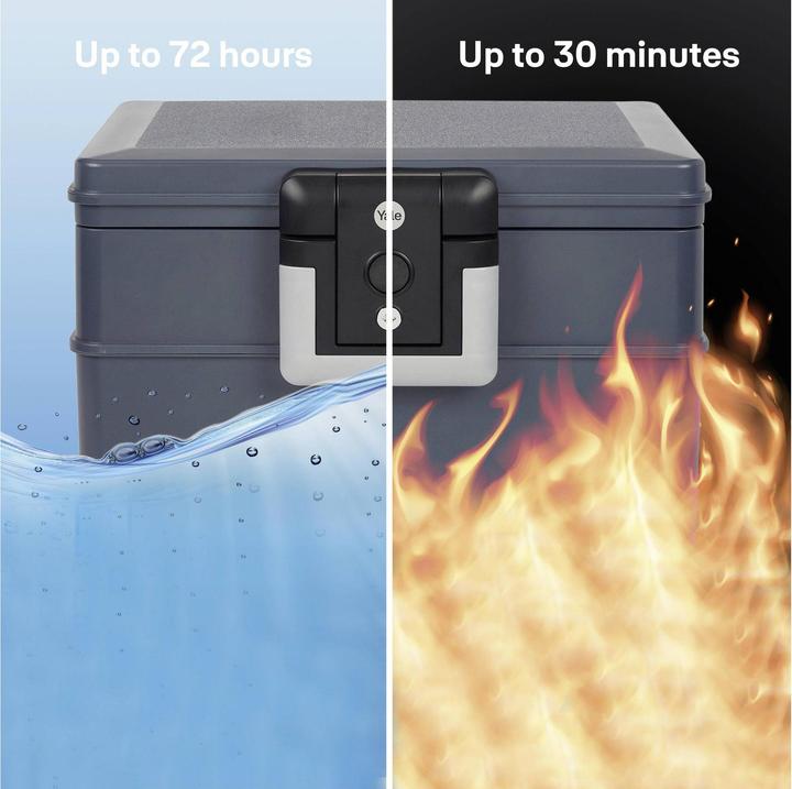 Image du produit Yale Cassette de protection contre le feu et l'eau - L (16.80 l)