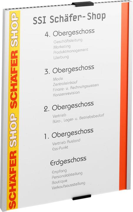 Image du produit Durable Plaque de porte Info Sign A4