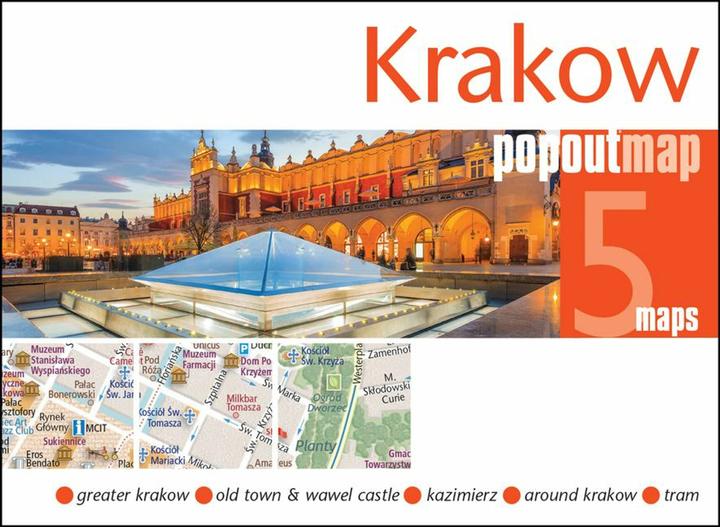 Produktbild Krakow PopOut Map