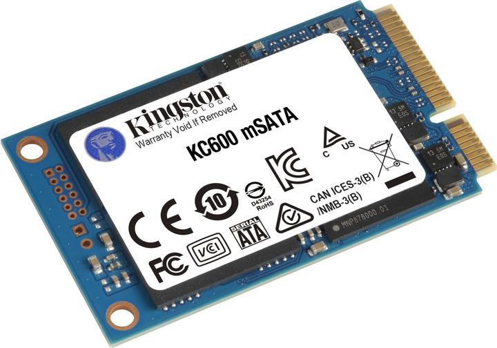 Actual product image Kingston KC600 (256 GB, mSATA)