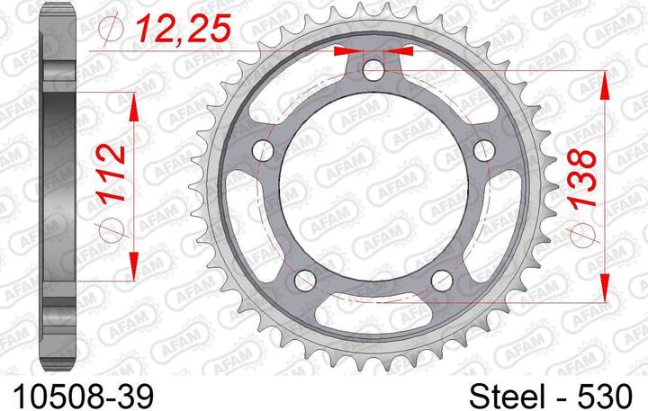 Image du produit Afam 530 39 dents