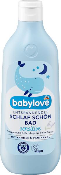 Produktbild dm babylove Badezusatz Entspannendes Schlaf schön Bad sensitive