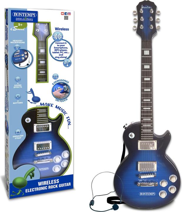 Image du produit Bontempi Guitare rock électronique (Allemand, Français, Italien, Anglais)