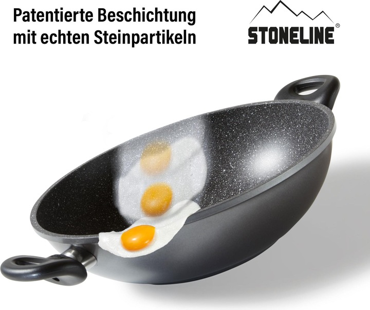 Immagine prodotto Stoneline Wok (28 cm, Wok, Alluminio pressofuso)