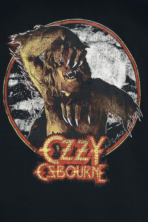 Actual product image Ozzy Osbourne Logo Bark (M)
