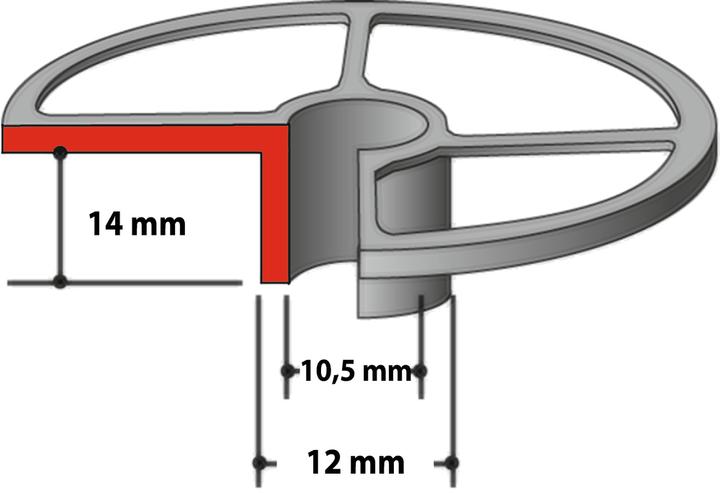 Produktbild Makita Kopierhülse 12,0mm