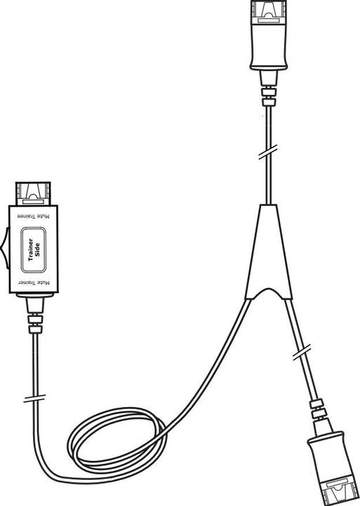Productafbeelding Snom Technologietrainer Y-Kabel Voor A100 Kabel Voor Headset A100