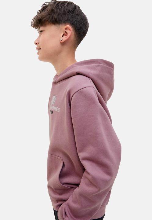 Actual product image Jack & Jones Jcotier Front Print Sweat Hood Sn Jnr (176)