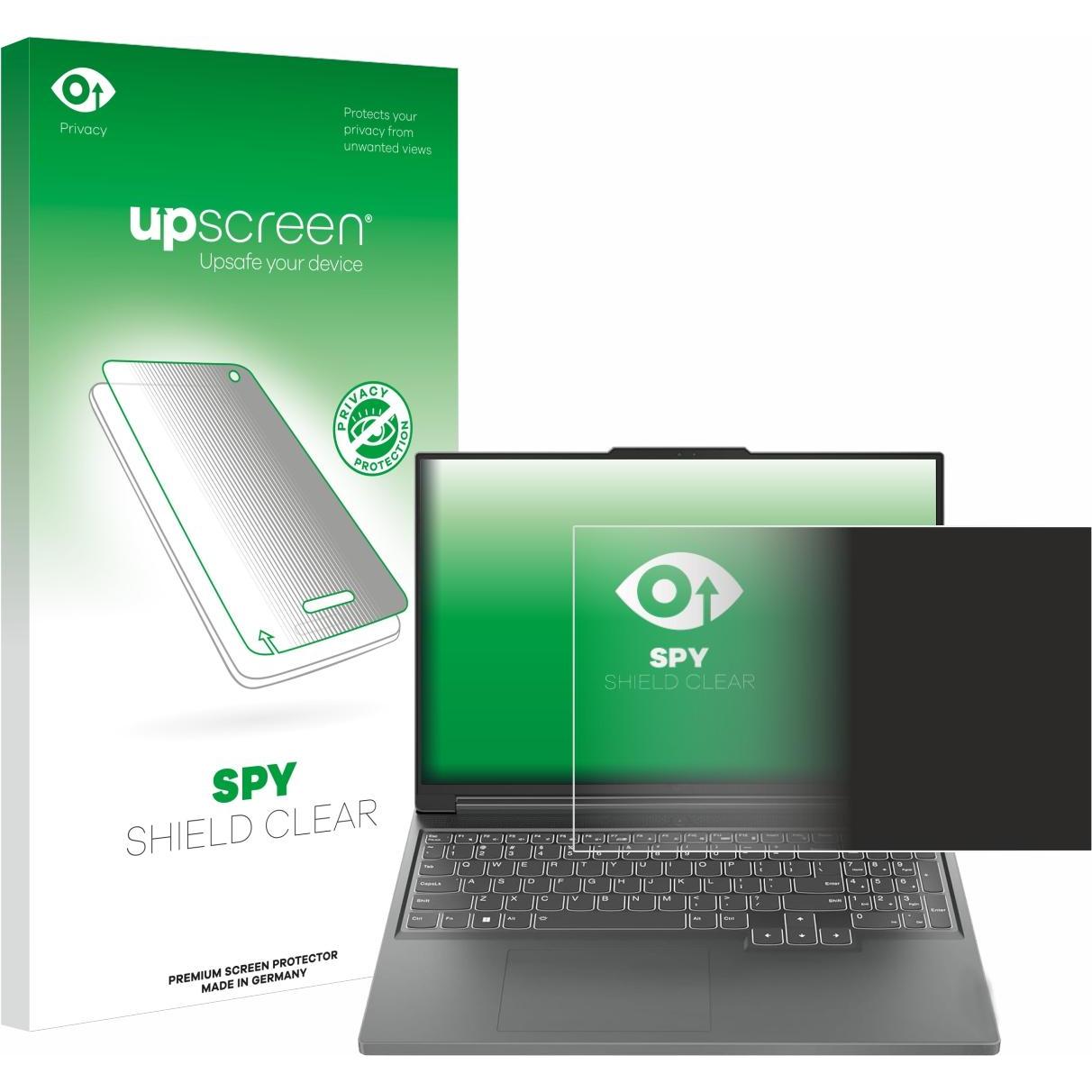 upscreen Spy Shield Blickschutzfolie (16", 16 : 10), Notebook Schutzfolie