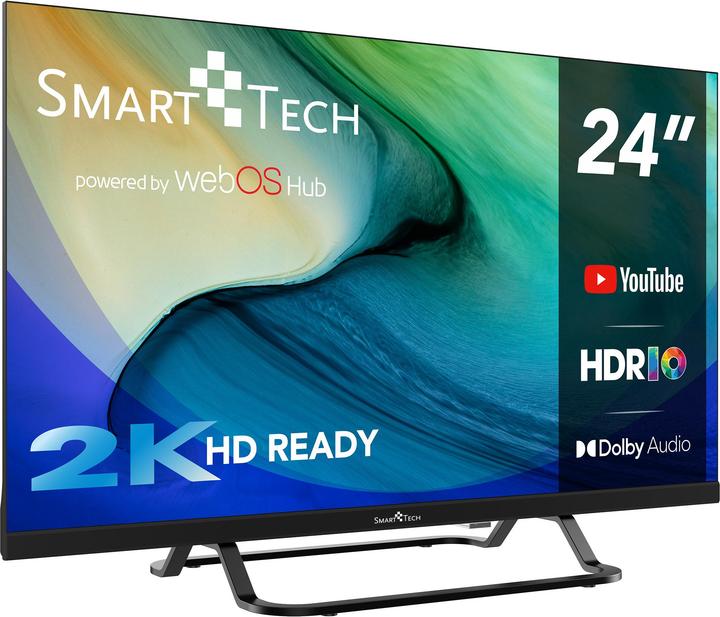 Produktbild Smart Tech SMART-TECH TV LED 24' HD ohne Rahmen (24", LED, HD ready)