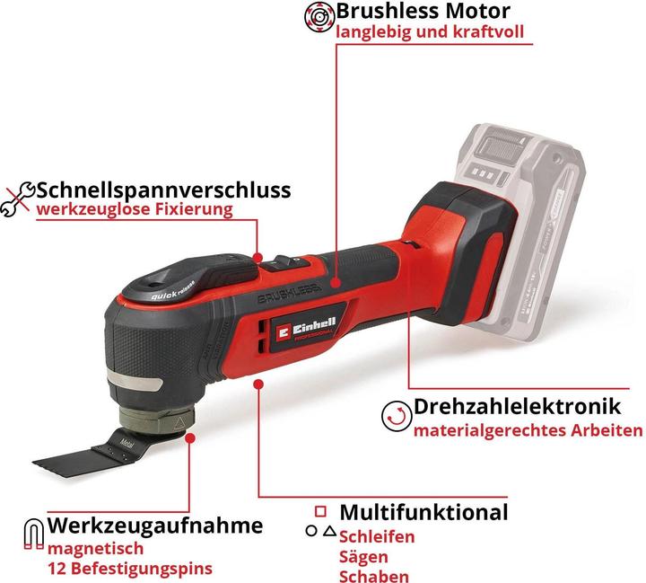 Productafbeelding Einhell TP-MG 18 Li BL-Solo