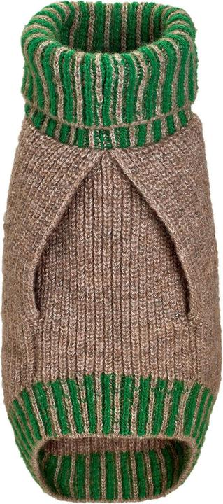Produktbild Hunter Dogcoat Odense 40 + hat, beige/green - (203527) (40, Hundepullover)