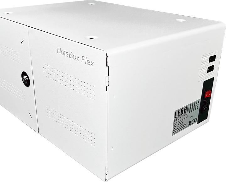 Actual product image Leba NoteBox 16, Key lock, USB-C (Schuko plug), 12 watts available per device, USB 2.0
