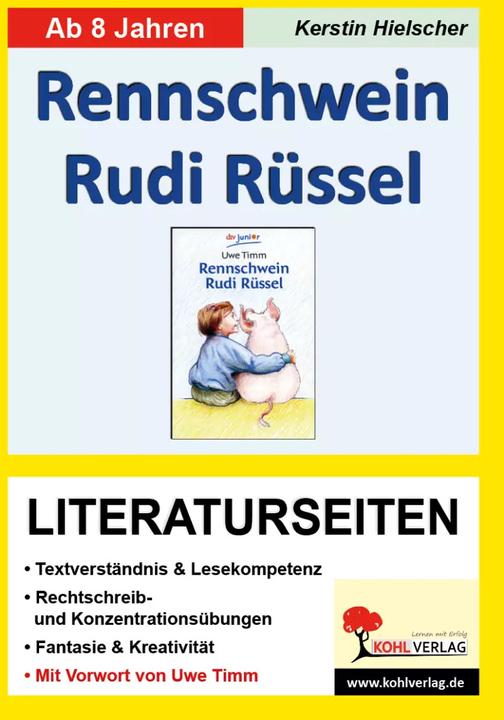 Produktbild Rennschwein Rudi Rüssel / Literaturseiten (Deutsch, KOHL VERLAG Der Verlag mit dem Baum, 2006)