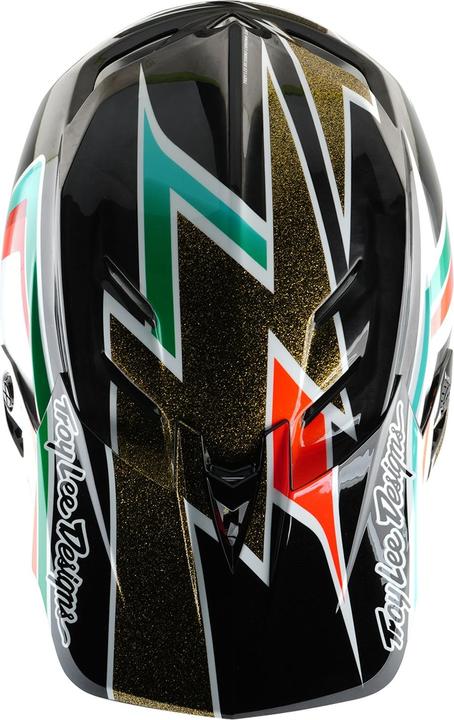 Produktbild Troy Lee Designs D4 Carbon MIPS Helm, Frames, black/gold, XL | 60-61cm (60 - 61 cm)
