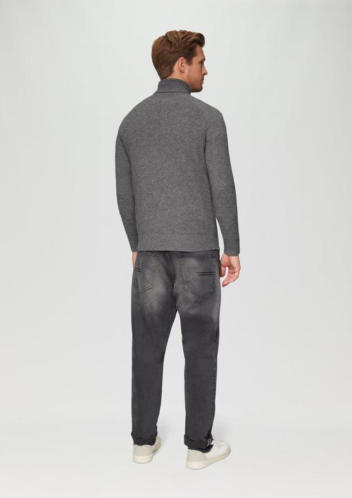 Actual product image s.Oliver Strickpullover Rollkragenpullover aus reiner Wolle (XXL)