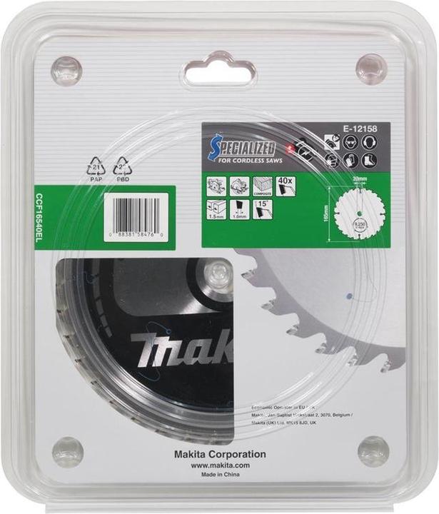 Actual product image Makita E-12223