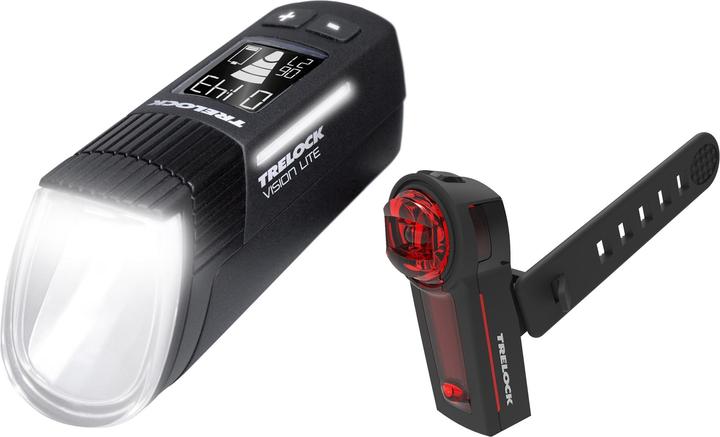 Actual product image Trelock LS 660 I-GO Vision Lite/LS 740 Vector Signal (80 lm)