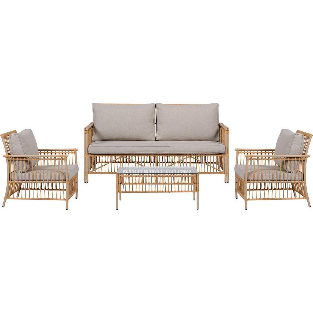 Ebuy24, Gartenlounge, 1 x Sofa-set