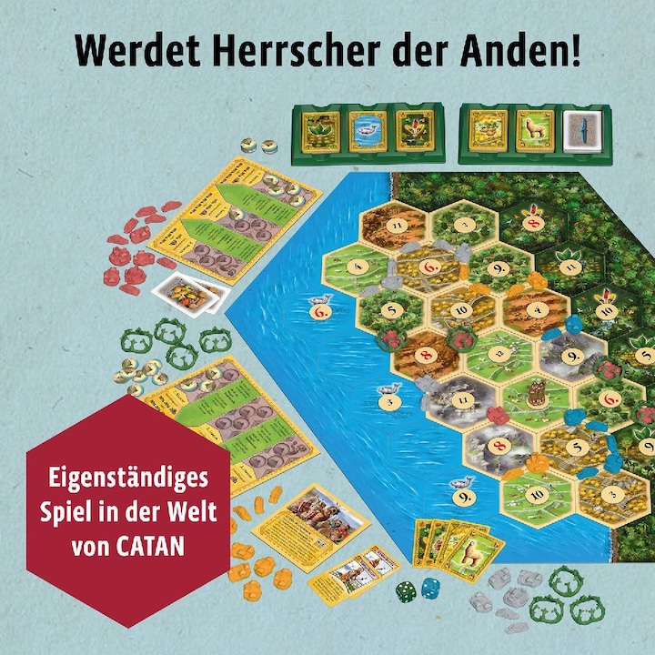 Produktbild Kosmos KOO Catan - Der Aufstieg der Inka 2022 682927 (Deutsch)