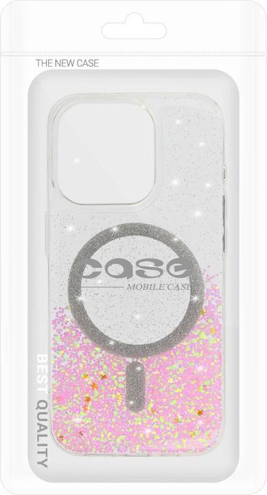 Actual product image Tel Protect Moonlite MagSafe-Hülle für iPhone 13 Pro Max, rosa transparent. (Apple iPhone 13 Pro Max)