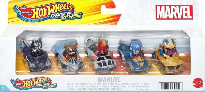 Image du produit Hot Wheels RacerVerse Marvel-Set