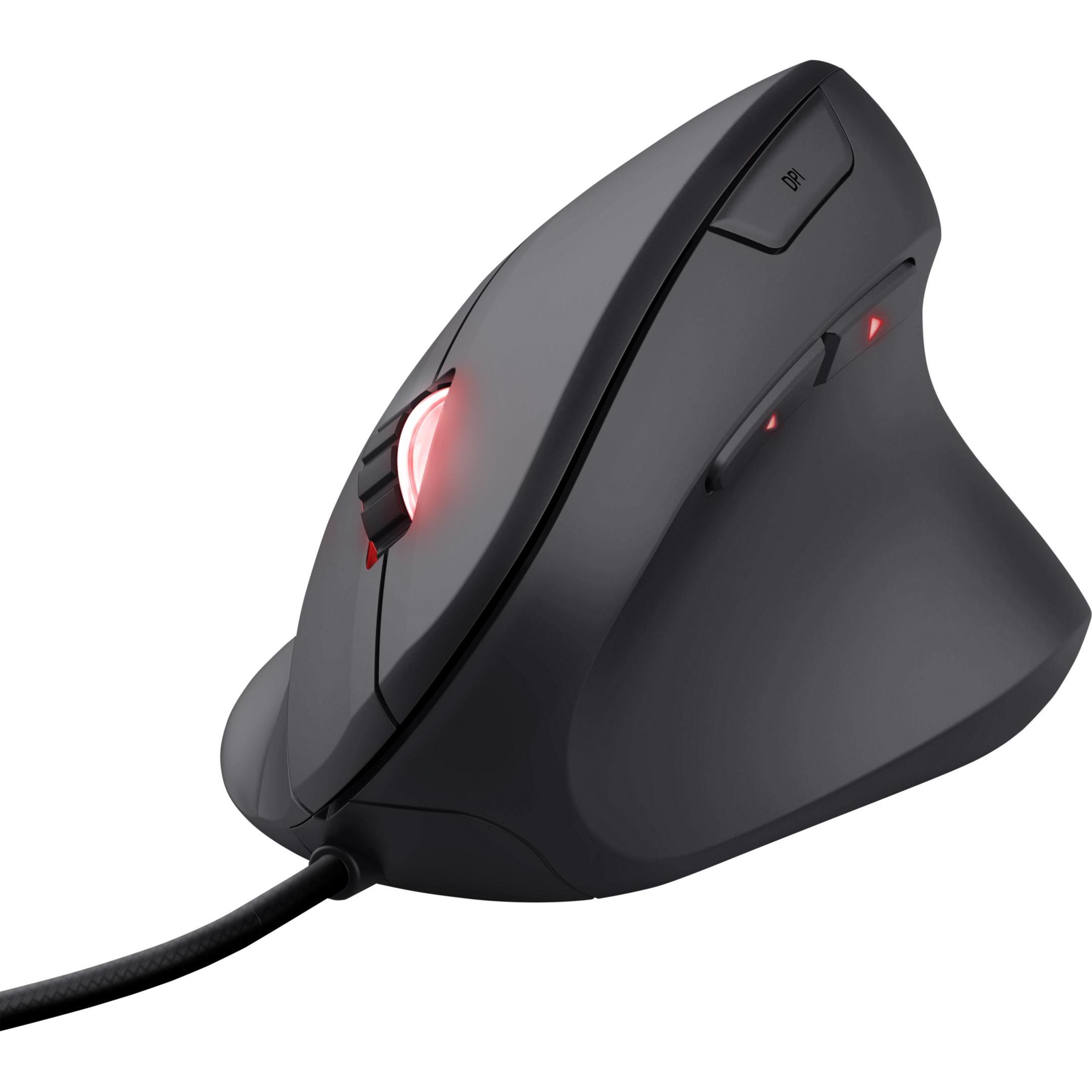 Trust GXT 144 Rexx (Kabelgebunden), Maus, Schwarz