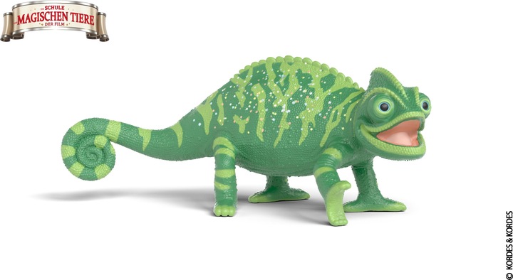 Actual product image Schleich Caspar the chameleon