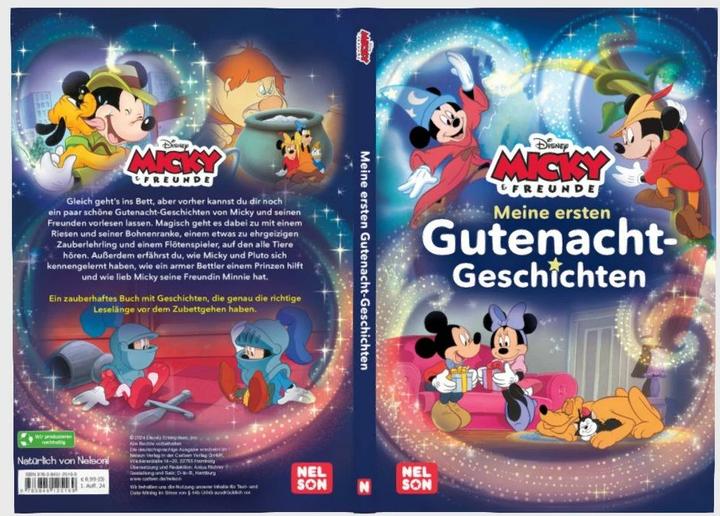 Produktbild Disney Micky Maus: Meine ersten Gutenacht-Geschichten (Deutsch, 2024)