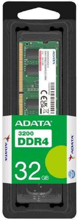 Produktbild Adata Premier Memory, DDR4, 32GB, 3200MHz, CL22 (AD4U320032G22-SGN) (1 x 32GB, 3200 MHz, DDR4-RAM, U-DIMM)