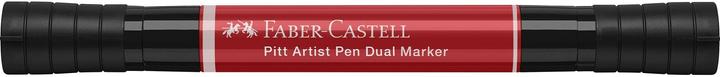 Image du produit Faber-Castell Stylo à encre de Chine Pitt Artist Pen Dual Rouge foncé (Rouge foncé, 1 x)
