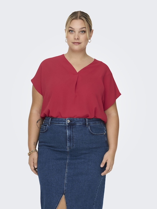 Immagine prodotto Only Top curvy con scollo a V (52)
