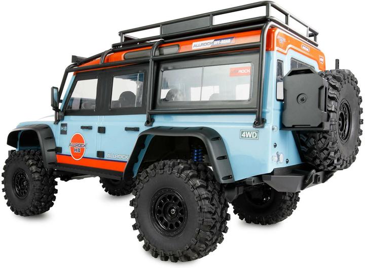 Image du produit Amewi ALLRock H8 V2 Scale Crawler brushless 1:8 RTR blau/orange (RTR Prêt à fonctionner)