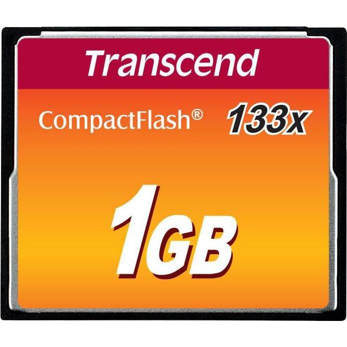 Transcend 1GB CF CARD X120 SPEED (1 GB), Speicherkarte