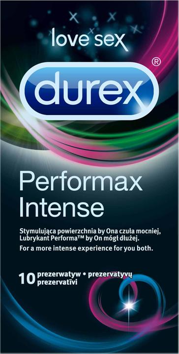 Produktbild Durex Performax Intense Condoms Extending Ratio Of 10Pcs (10 Stk.)