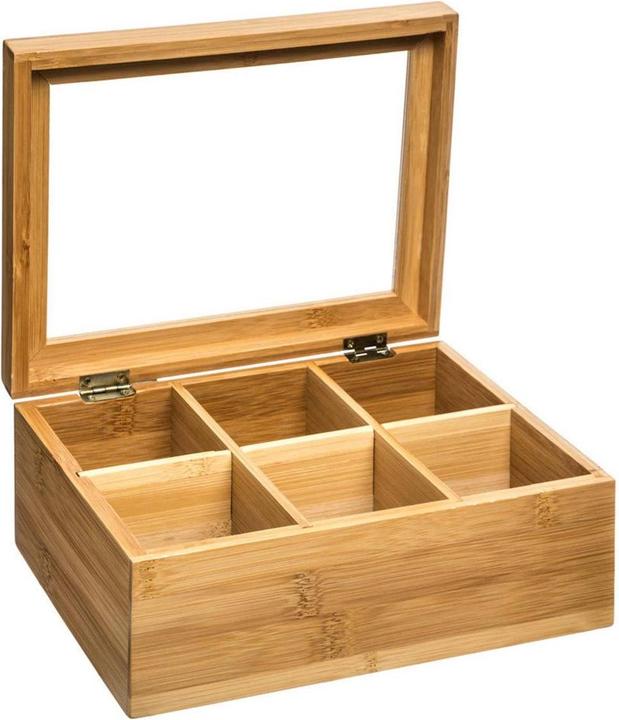 Produktbild 5Five Box die x6 Bambusfächer, farblos