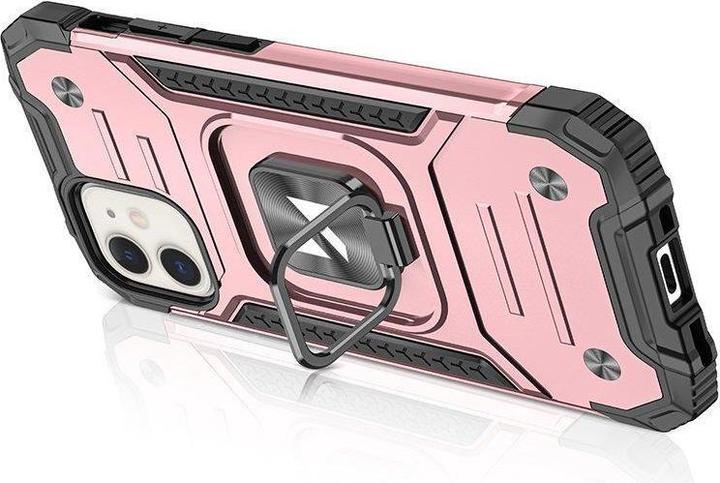 Immagine prodotto Wozinsky Custodia Ring Armor per iPhone 14 cover blindata supporto magnetico anello oro (Apple iPhone 14)