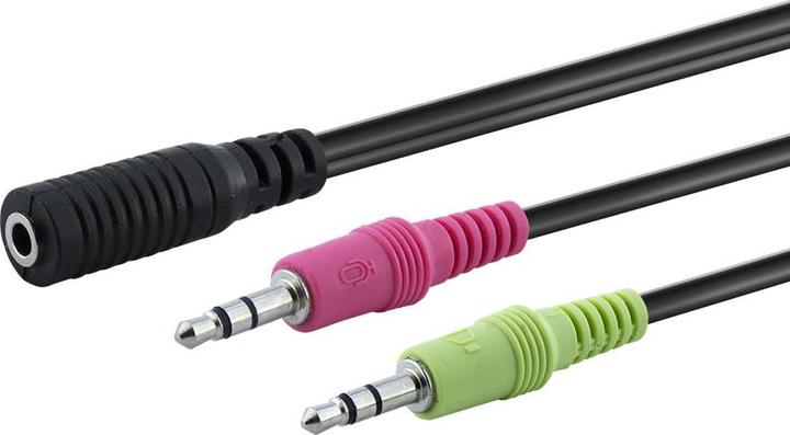 Actual product image E+P Headset adapter (Jack adapter)